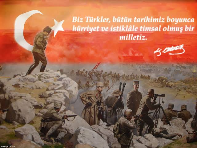 Türk halkının 30 Ağustos zafer bayramı kutlu olsun.