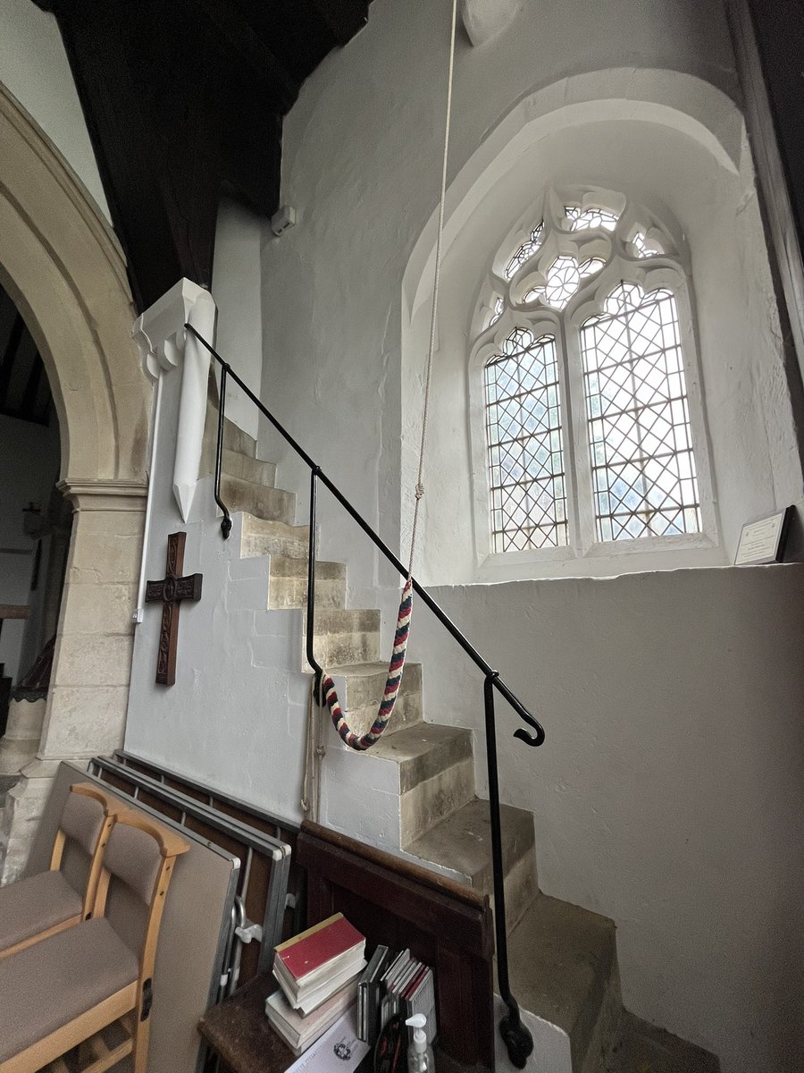 St Peter’s Church, Stoke Lyne, Oxfordshire. #staircaseSaturday