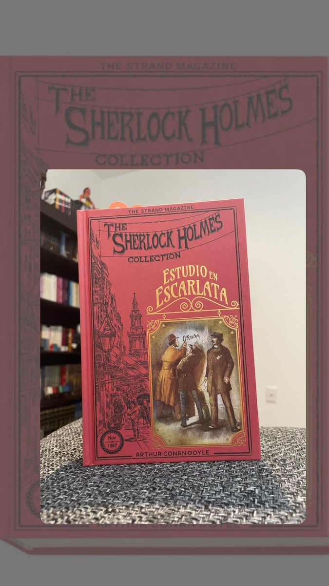 SusetLC's tweet photo. Avance del challenge día 29
Iniciando el 6º libro del reto

#eldvchallenge
#estudioenescarlata 
#arthurconandoyle 
@RBALibros 
@LibreroDeVal https://t.co/NdEDoIFjQy