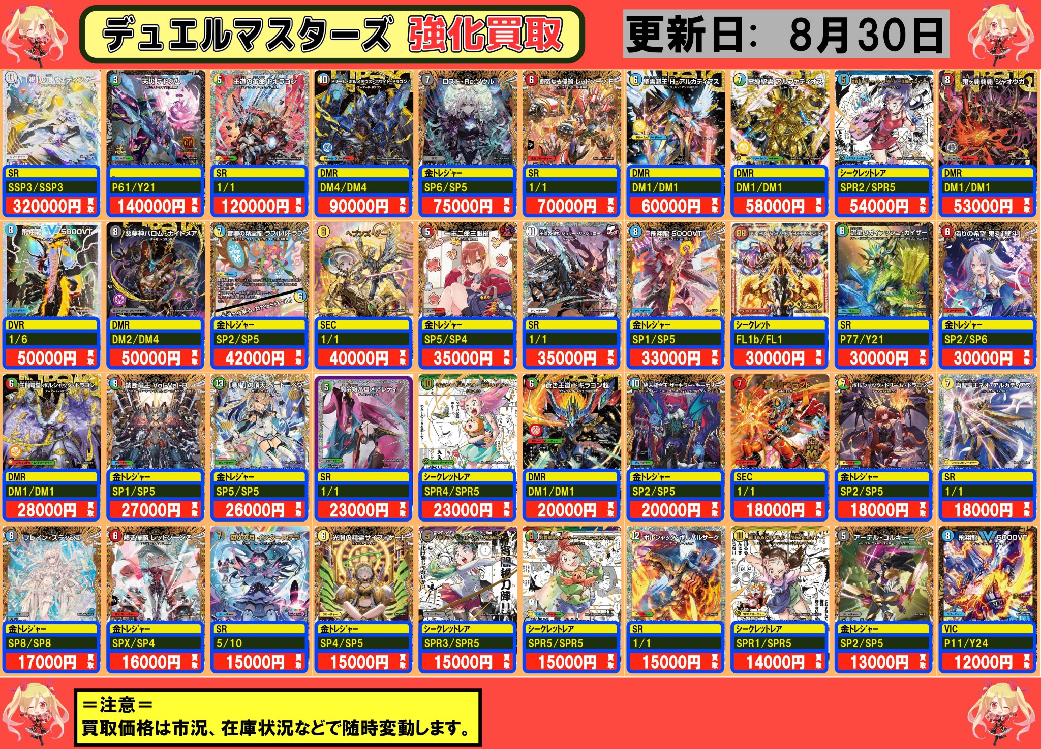 デュエマ　デュ円一億3200万円 Q.Q.QX./終葬5.S.D.【MAS】{EX19M40/M40}《自然》