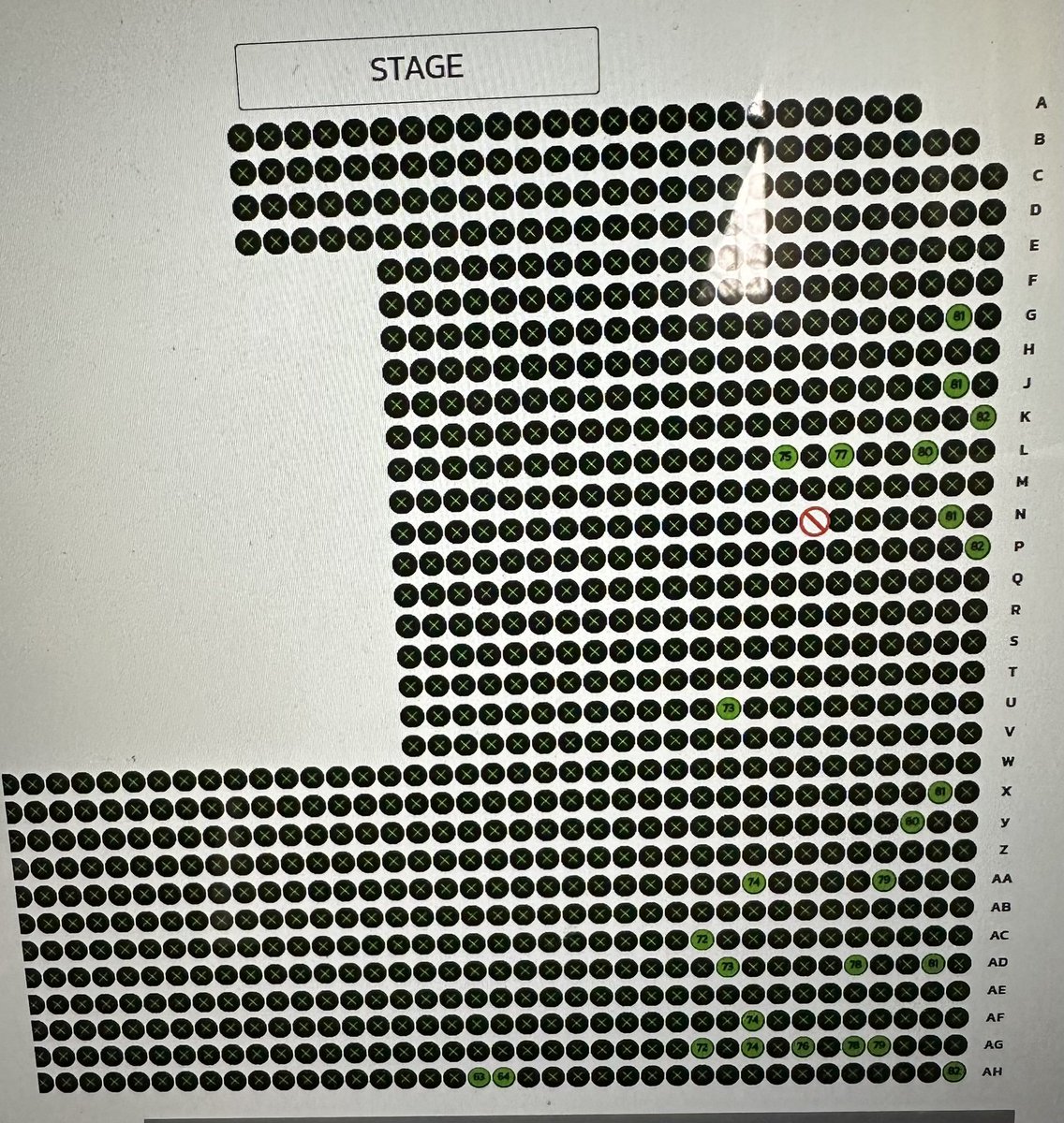 ปล่อย บัตร 6500 โซน it ต่ำกว่าราคาหน้าบัตร
เลขที่นั่ง n76 (ตรงที่ทำสัญลักษณ์ไว้)  
ไม่ใกล้ไม่ไกลจากสเตจรอง

ขาย6000
จ่ายสด/นัดรับได้ค่ะ   

สนใจDM มาสอบถามก่อนได้นะคะ  
#도경수 #DOHKYUNGSOO #ASIACONCERT_DOit #DOit_inBANGKOK #EXO #DO #컴퍼니수수 #CompanySoosoo