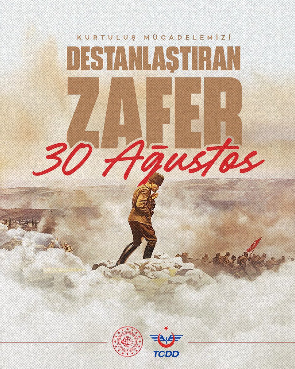 30 Ağustos, milletimizin, azim, kararlılık ve cesaretle zafere ulaştığı gündür. 

#BüyükTaarruz’la başlayan hareketin, 30 Ağustos günü #Dumlupınar’da yıkılmaz bir zaferle sonuçlandığı bir destandır.

Milletimizin ve memleketimizin kurtuluşu için kahramanca mücadele eden Gazi