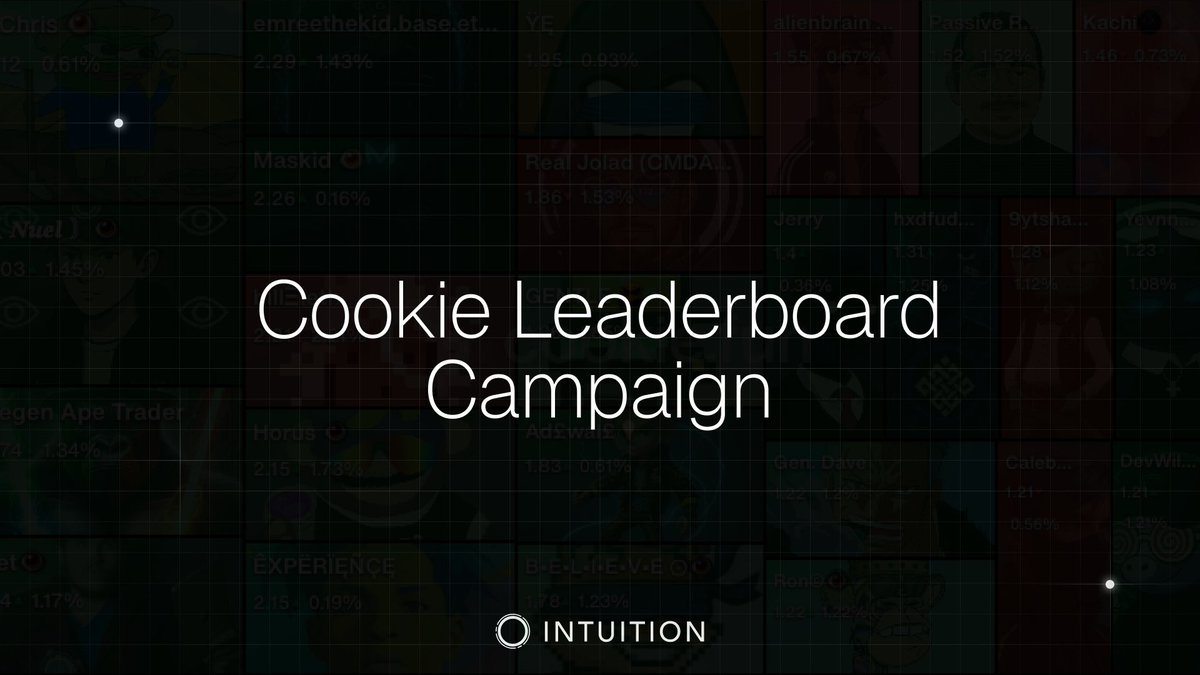 RonakBawa's tweet photo. Gm $TRUST believers, 

@0xIntuition x @cookiedotfun leaderboard campaign goes live from 1 SEPT.  to 15 SEPT.

Its rewards and recognition to most loyal supporters...

Top 25 Intuits on the Cookie Leaderboard get rewarded....

If you're in the Top 25 at snapshot time, you'll earn 75k IQ Points as a reward for your ranking.

This will run daily for two weeks.

The impact of this goes beyond a leaderboard it’s recognition for those who consistently show up and strengthen @0xIntuition tribe.

Step up, claim your place, and let's make these two weeks unforgettable.

If you're new to cookie then join now 👇 
https://t.co/IbwdEggQcY