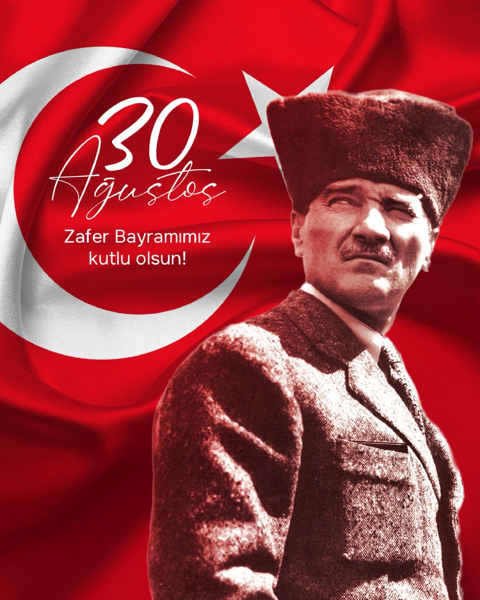 30 Ağustos Zafer Bayramımızın 103. yılı kutlu olsun! 🇹🇷