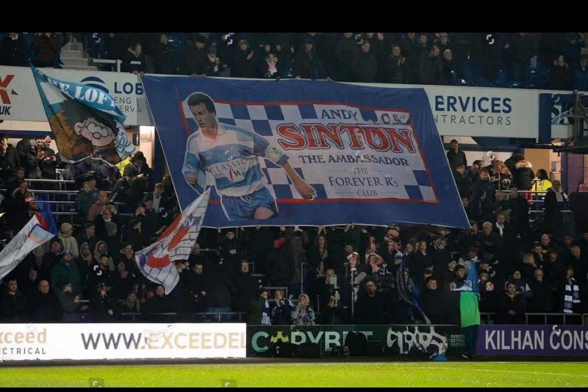LoftFlags's tweet image. Please join us on 11 minutes in showing  appreciation for the Ambassador Andy Sinton in anyway you see fit…🔵⚪️🔵⚪️🔵