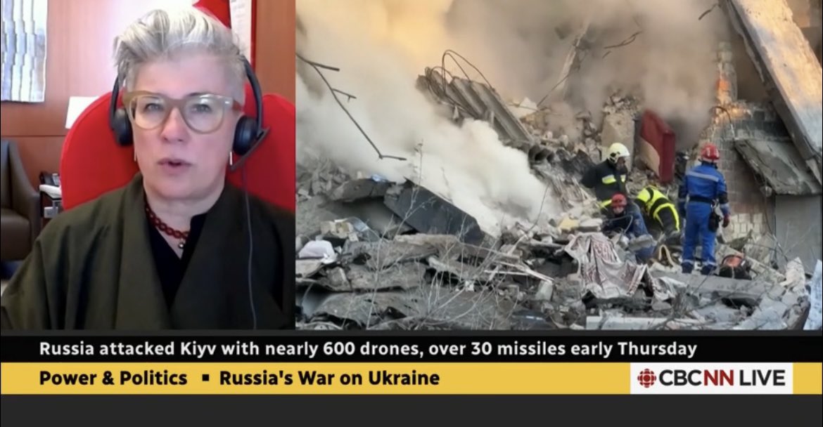 Very meaningful to speak on Power &amp; Politics on Ukraine’s day of mourning. I described Ukrainians’ reaction to Prime Minister Carney’s address on St. Sophia square in Kyiv, and overall visit to Ukraine on Independence Day on August 24. starts at 15:38 of the show.