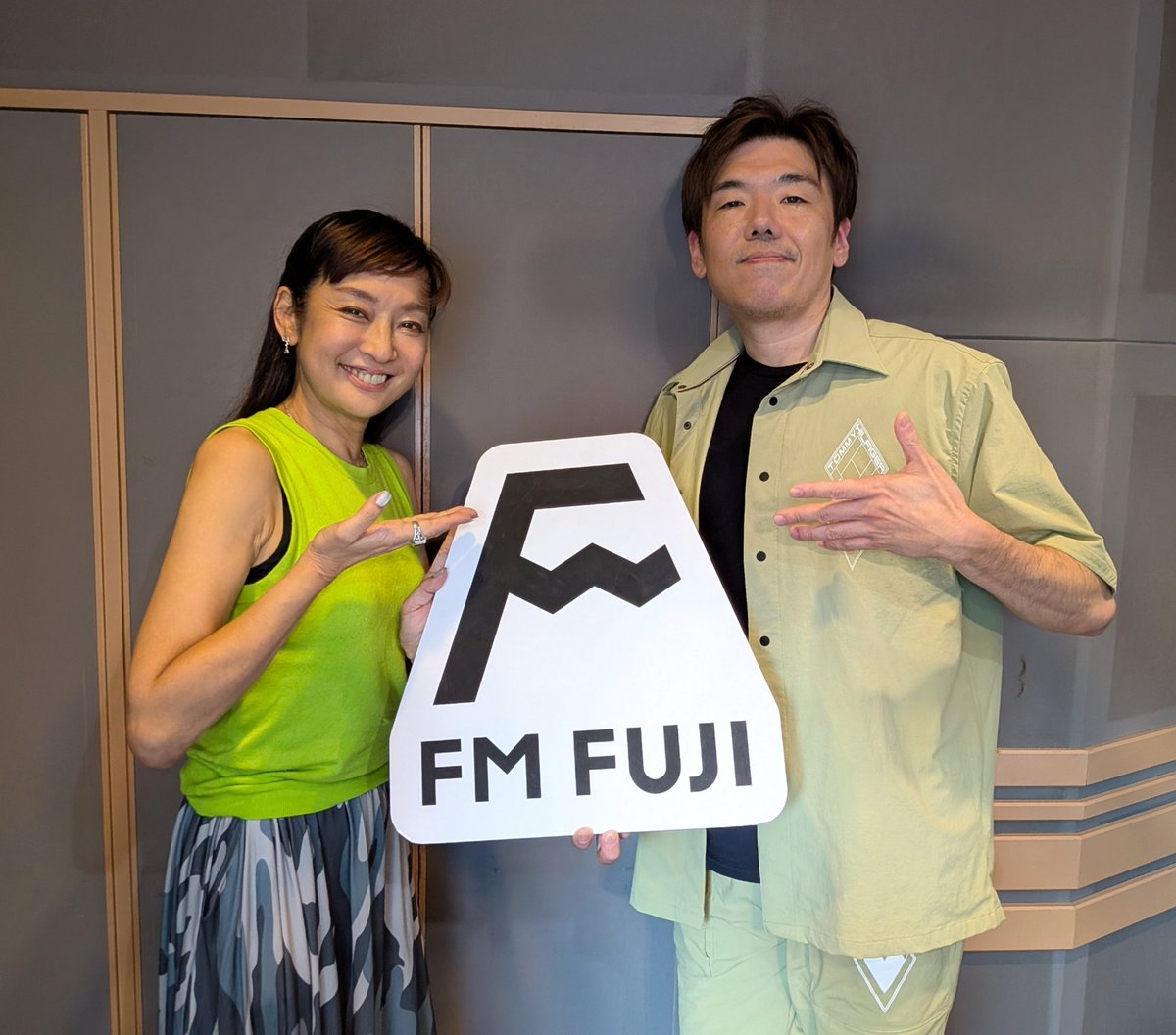 Bein'BAD本日のゲスト、
音楽ユニット #Qlama から、
MCのRYOMAさん
（<a href="/FRONTLINE_Ryoma/">Ryoma Uchida ／RYOMA(Qlama) ／FRONT LINE</a>）でした📻️

牧さんとは20年来のお知り合い！

1stアルバム「Walkin’」が配信リリース中！
9/6（土）浜松窓枠、9/22（月）渋谷PLEASURE PLEASUREでLIVE！
tunecore.co.jp/artists/Qlama?…

#ヤママキ
#fmfuji
#山梨