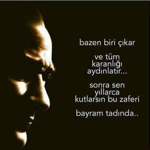 Dünya tarihinde, geldikleri gibi giderler diye racon kesen başka bir babayiğit var mıdır acaba 30 Ağustos Zafer bayramımız kutlu olsun.
🇹🇷NE MUTLU TÜRK'ÜM DİYENE 🇹🇷