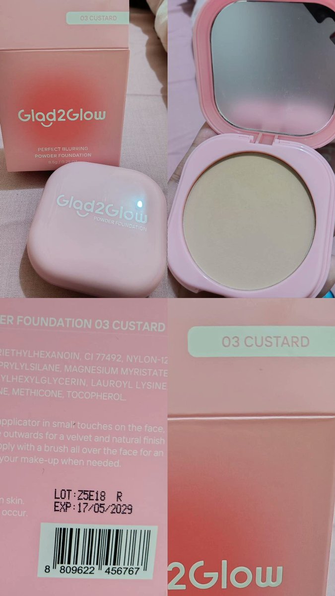 pinksloufer's tweet photo. wts twc g2g (glad2glow) shade 03 custard. new!!! baru sekali test aja. 70rb aja, harga beli 85rb https://t.co/u4vMj7kOdv
