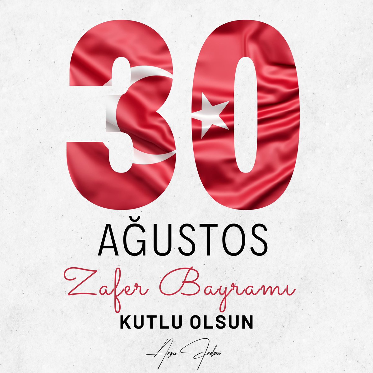 Aziz Türk Milletimizin #bağımsızlık ve #özgürlük mücadelesinin en büyük zaferlerinden biri olan 30 Ağustos Zafer Bayramı’nın 103. yıl dönümünü gururla kutluyoruz. Başta Gazi Mustafa Kemal Atatürk olmak üzere, tüm şehitlerimizi rahmet, minnet ve saygıyla anıyor, gazilerimize
