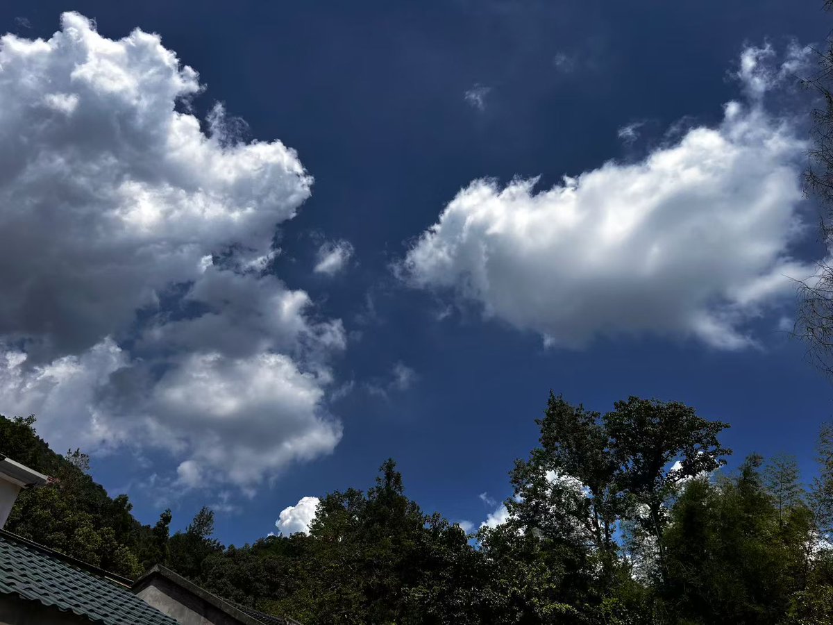 Ismdairvy's tweet photo. Today weather in wenzhou😍 https://t.co/w70TvpjnIO