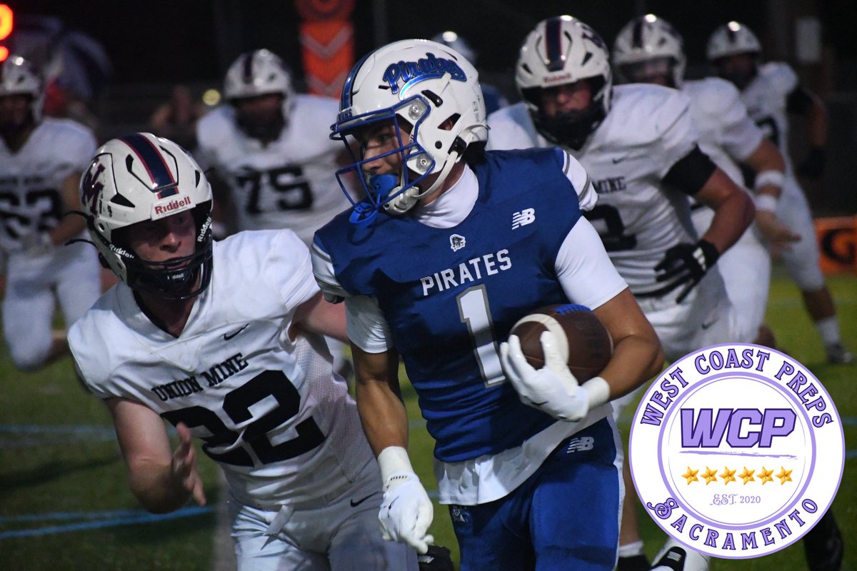 Wheatland’s response to adversity = perfect 👌🏼 

A new punter at the last second, a hard-nosed win and quite the performance in a small-school battle vs. Union Mine. 

Story: westcoastpreps.com/wheatlands-mag…
