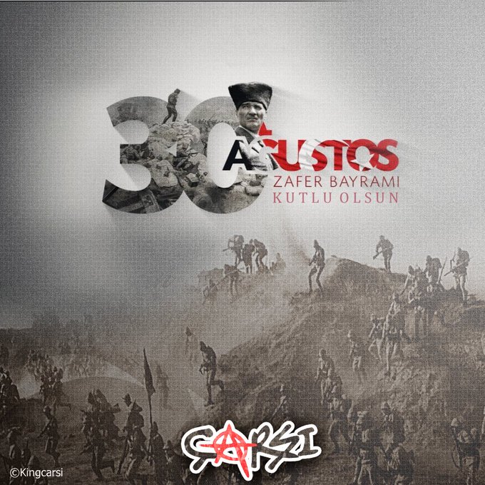 30 Ağustos Zafer Bayramımız Kutlu Olsun  .#30AgustosZaferBayramı