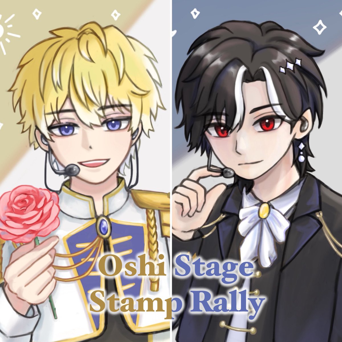 Yippeeee stamp rally numba 2!
I drew cool sani and luci for this rally! I also realize its like sun and moon feeling hehe
Come stop by AIOC to play! More info and map down below!
 ✧｡٩(ˊᗜˋ )و✧*｡