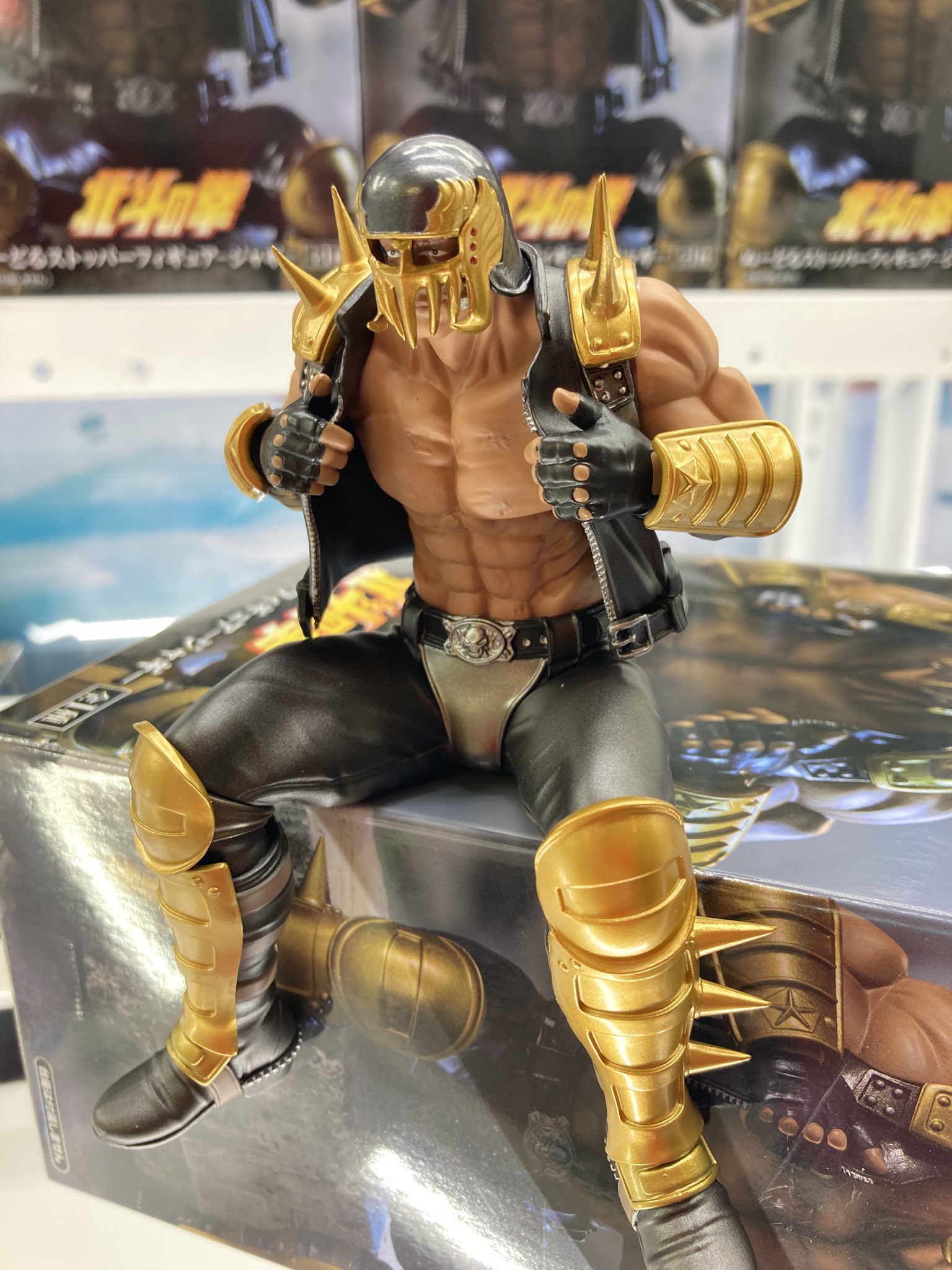 ジャギ 北斗の拳 ぬーどるストッパーフィギュア-ジャギ- プライズ(AMU