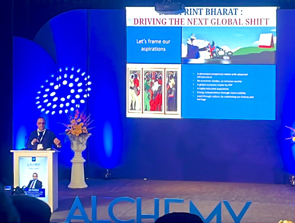 DivyashaJoshi's tweet photo. Words of wisdom by our keynote speaker! Leadership is not a position, it’s a purpose.

#AlchemyAtSIBMB
#Alchemy2025
#SIBMBengaluru https://t.co/SUdKZgKvAe