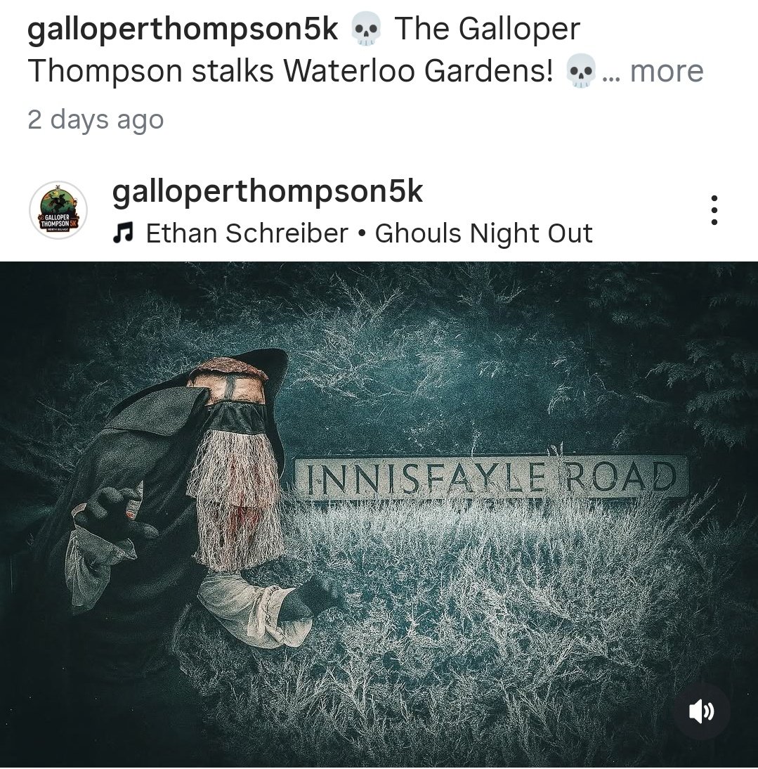 nbharriers's tweet photo. Entries for flying in for our new 5km - The Galloper Thompson 5km.

Friday 17 October 2025
730pm

Starts Grove Playing Fields
Somerton Road - Waterloo Gardens - Antrim Road - Skegoneil AVE = fast course and downhill finish !! 💥💛🖤🏃

Enter here: https://t.co/KSHtB9nzx2 https://t.co/m6PedYWHco