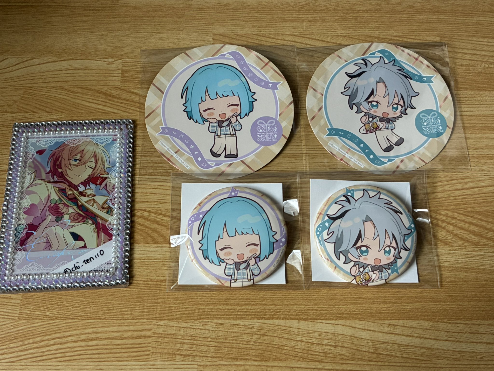 あんスタ アニカフェ 缶バッジ 新品☆あんスタ☆アニカフェ☆星型缶バッジの通販 by ♡'s shop