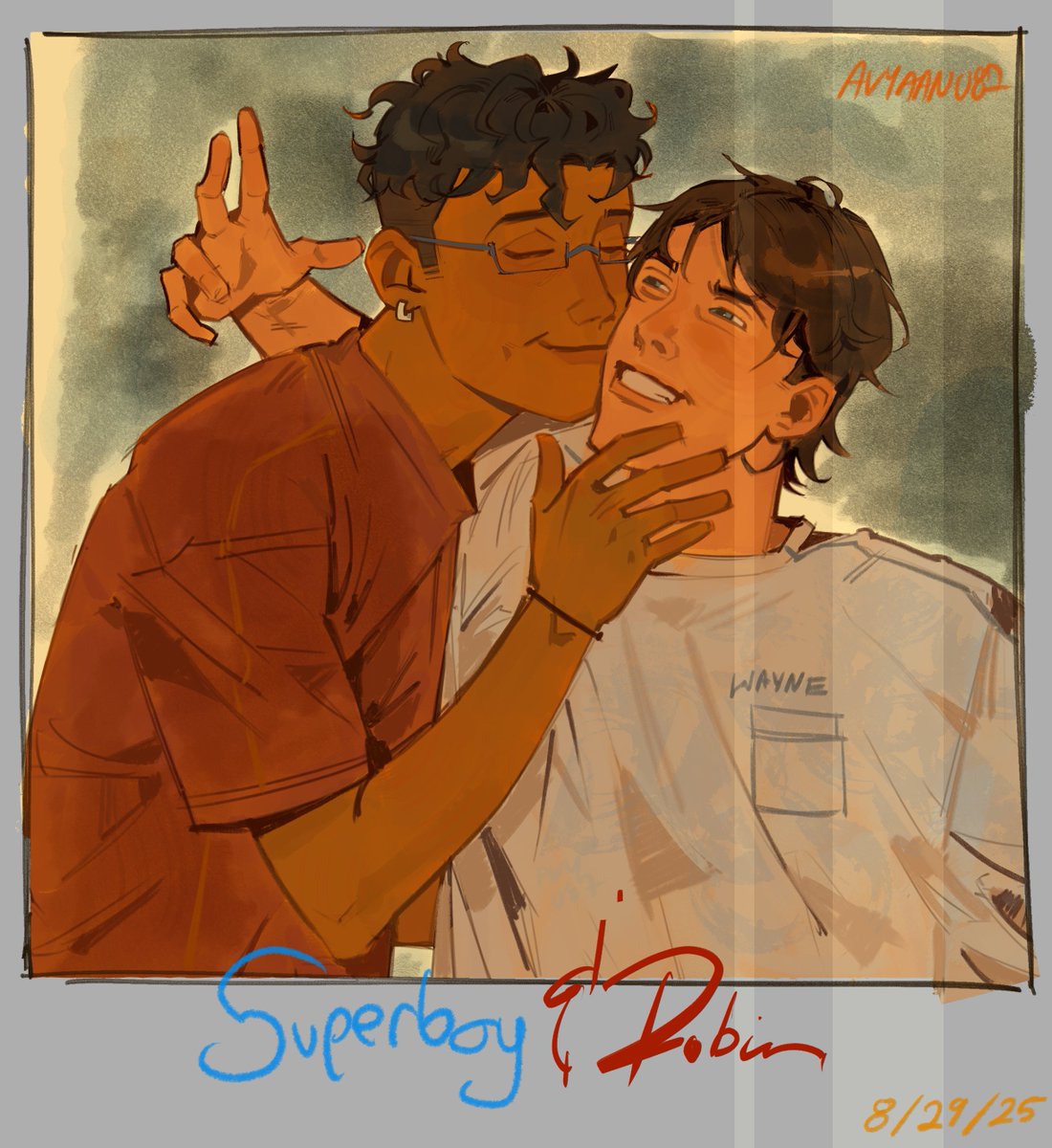 [dc comics] not finishing #timkon #superboy #robin