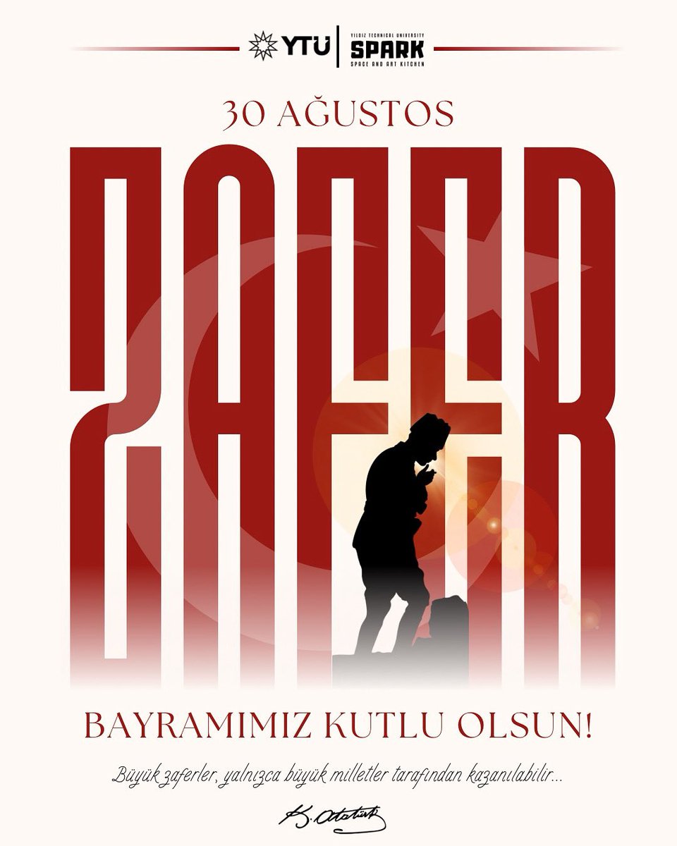 103 yıl önce yazılan destan, bugün hâlâ kalbimizde.🇹🇷

Bugün, bize bağımsızlığımızı armağan eden başta Mustafa Kemal Atatürk olmak üzere tüm kahramanlarımızı rahmetle anıyor ve onların mirasına sonsuz bir minnet duyuyoruz. 🖤