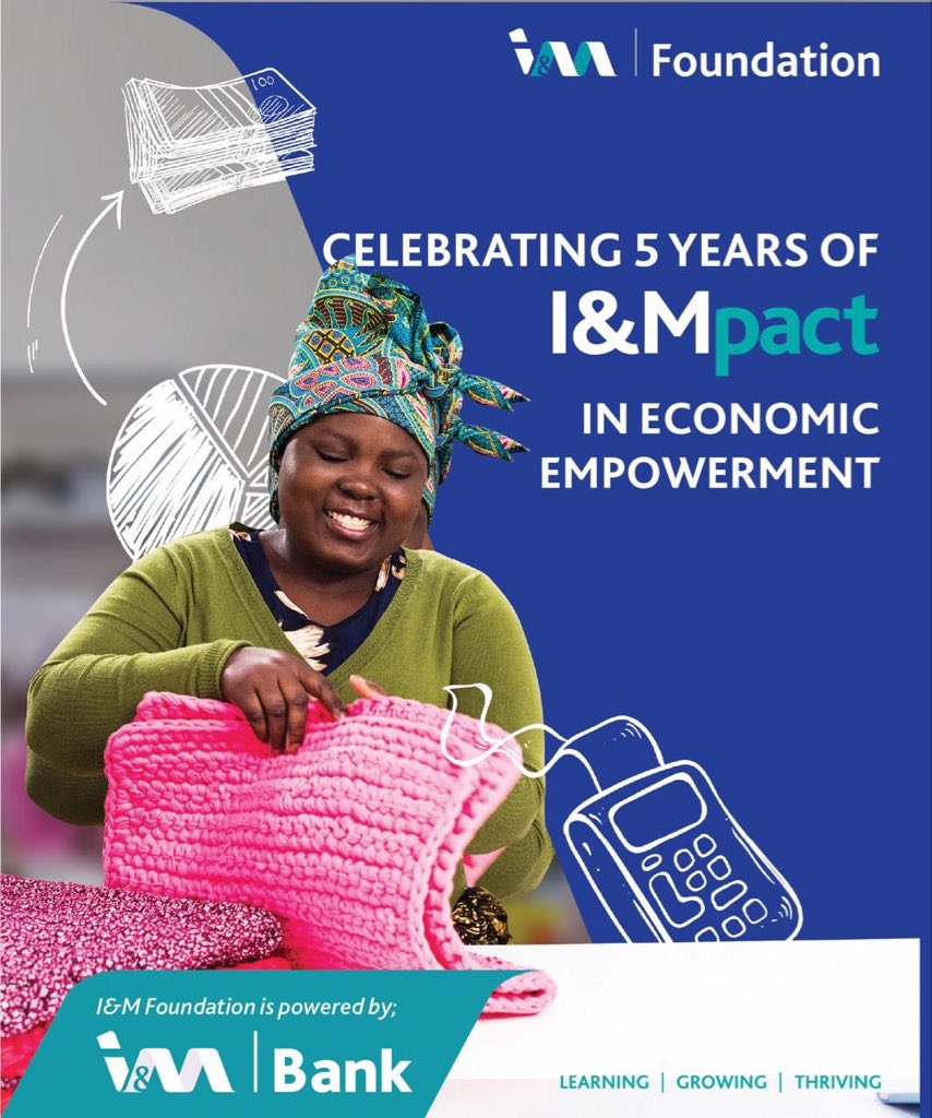 Behind every small business thriving today is a story strengthened by 5Years Of Impact. Through its economic empowerment programs, I&amp;M Foundation has nurtured skills, created opportunities, and supported growth.
Together, we are #CelebratingImpact.
