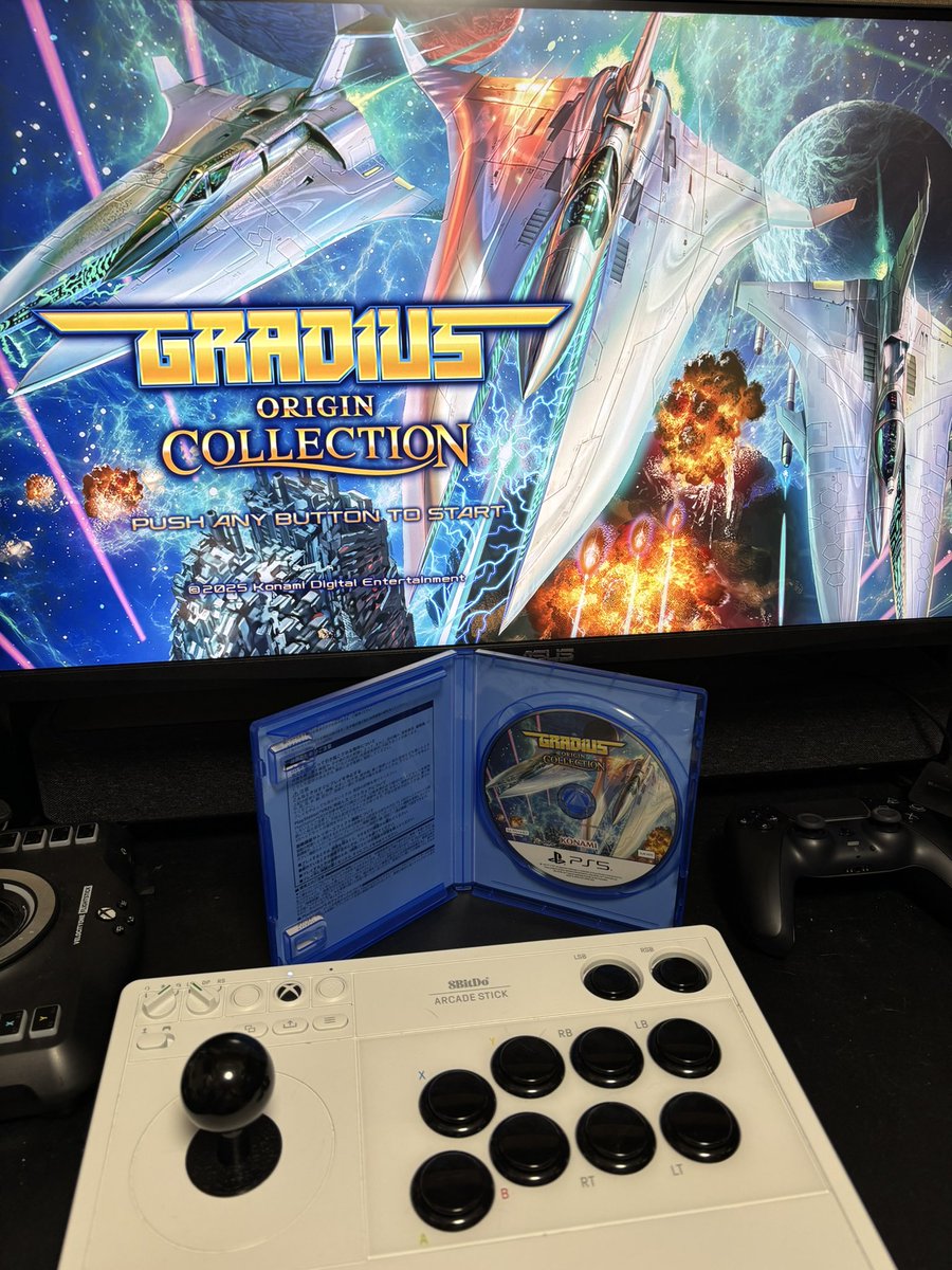 何故かパッケージ版買っても少し後にダウンロード版を買う学習しない自分に呆れるがそれで良いと思っている
 #グラディウスオリジンコレクション