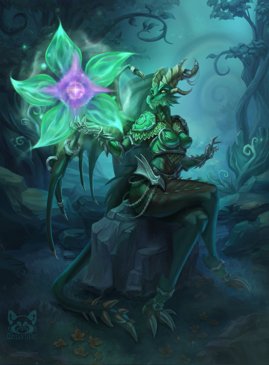 It costs $0.00 to support a Dracthyr artist!🐲🎨