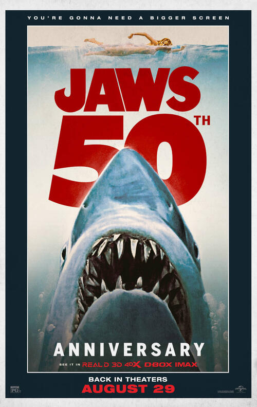 Went to see the #jaws50thanniversary screening tonight at <a href="/AMCTheatres/">AMC Theatres</a>. Was great to see the first summer blockbuster on the big screen!