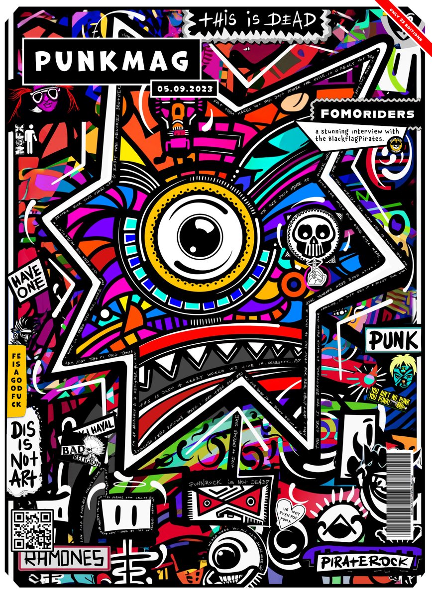 ☀️ GM good folk of AVAX ☀️

Our ecosystem is changing nonstop, yet we are still here, adapting, still creating and building the future we imagined.

Why? Because we FREAKin Love It Here!

🍎 TogetherWeDream 🍎

NFT: "DisIsNotArt" PunkMag Cover Editions