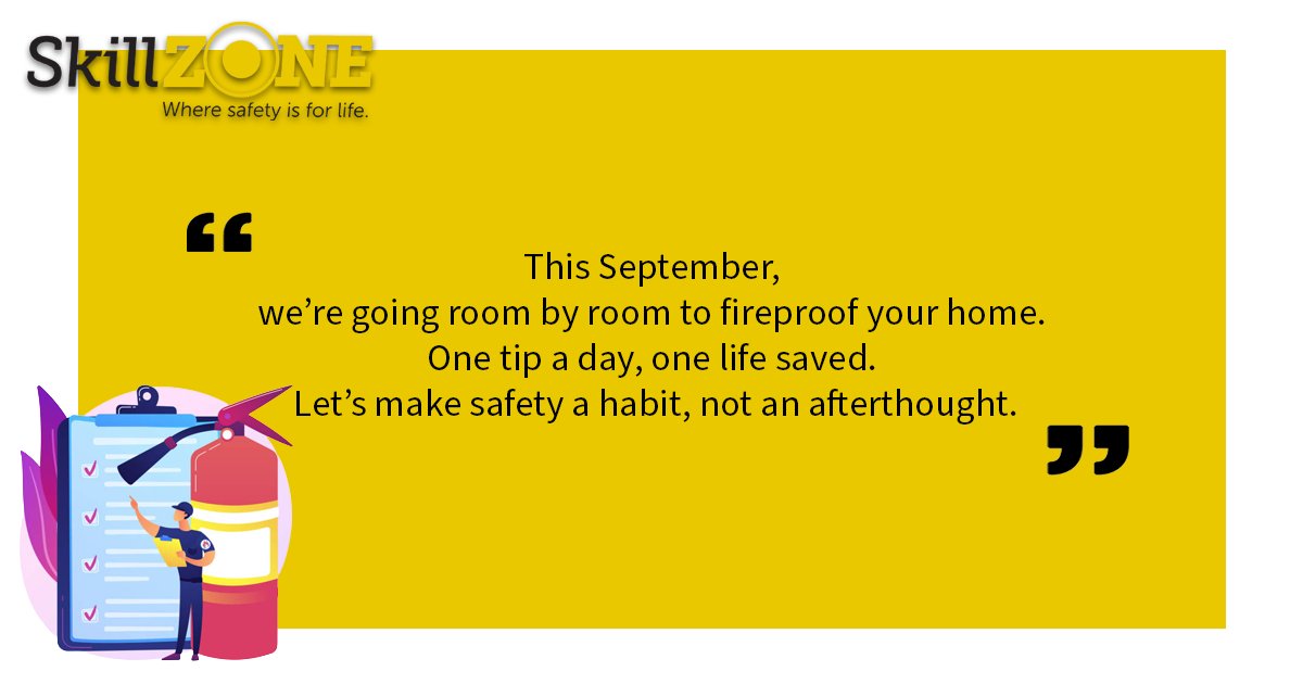 GlosSkillZone's tweet image. Get ready — September is Home Fire Safety Month at SkillZONE🚒 

 We’ll be sharing real tips, survivor stories, and tools to protect every space in your home.

 Start the month prepared📲 

#HomeFireSafetyMonth #SkillZONE #ComingSoon