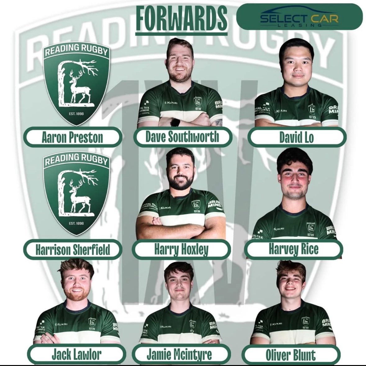 #PEDept: Good Luck to Reading RFC as they face Newbury RFC in their final pre season game.

Two ex-Bohunt students feature in the pack:
H.Sherfield
J.McIntyre

#WeAreBohuntWokingham