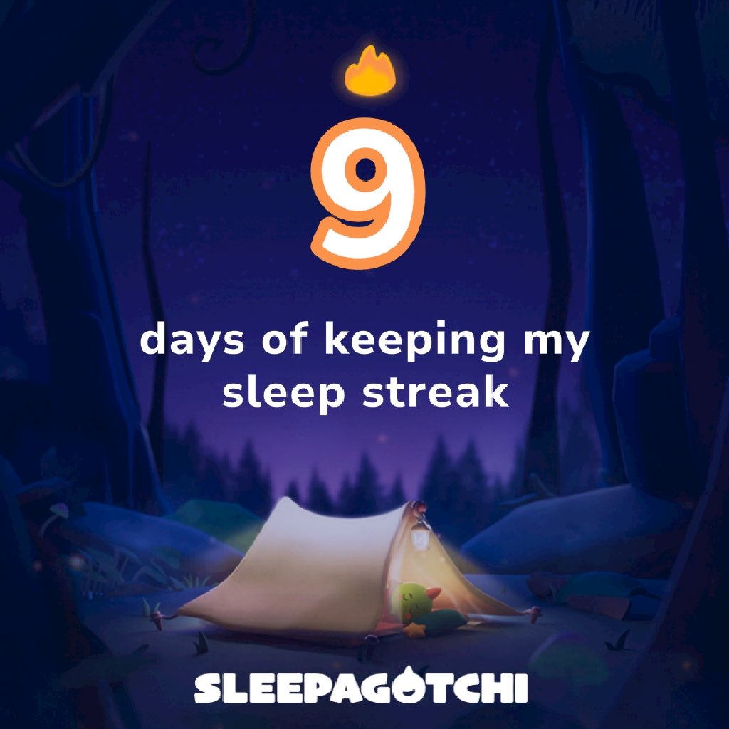 jo_kn1229's tweet photo. Got a sleep streak and vSLEEP!
Join me on Sleepagotchi.
https://t.co/07BcAlGXiR https://t.co/LUa6qGfQ8z