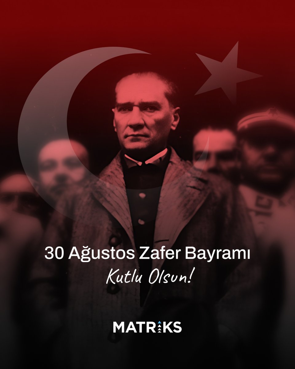🇹🇷 Milletimizin bağımsızlık mücadelesini gururla anıyoruz.
30 Ağustos Zafer Bayramı kutlu olsun!
#30Ağustos #ZaferBayramı