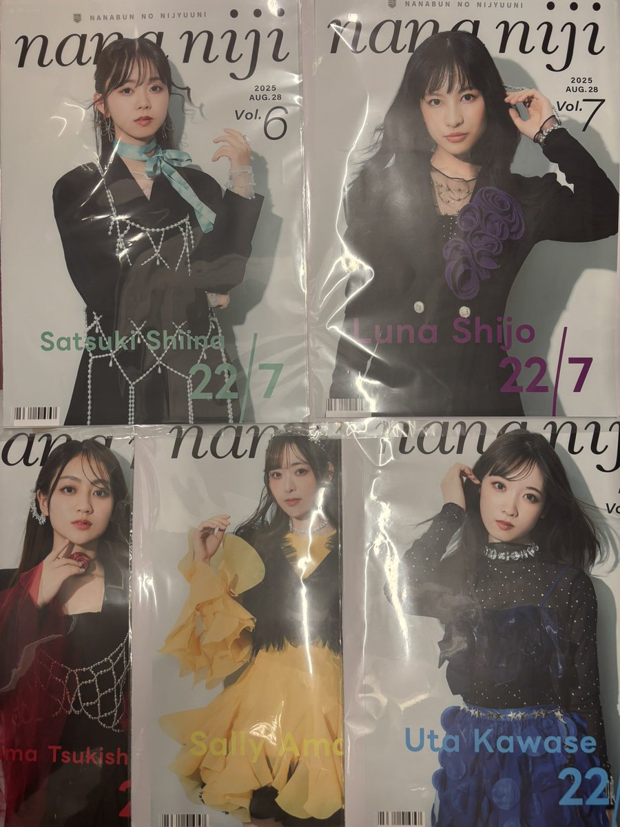 22/7 麻丘真央 ナナニジ ナナブンノニジュウニ 限定ポスター 22/7