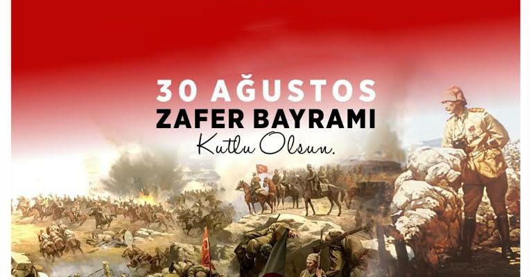Tarihi şan ve şerefle dolu aziz milletimizin bağımsızlık inancını, hür yaşama kararlılığını tüm dünyaya bir kez daha ilân ettiği 30 Ağustos Zafer Bayramı’nın 103.yıldönümü kutlu olsun.
