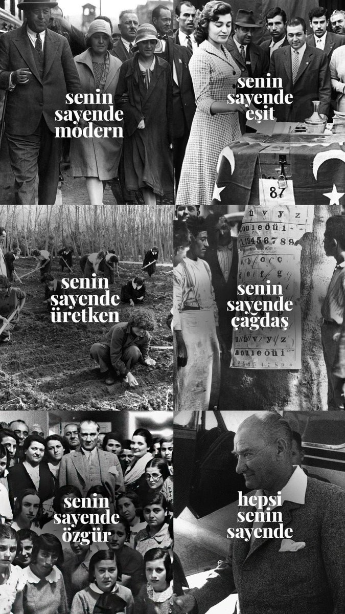 Ulu Önder Atatürk, Cumhuriyet hep seninle var olacak. Zaferimiz kutlu olsun! 🇹🇷