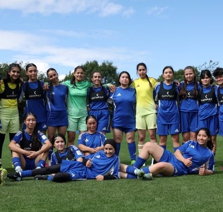 The Afghan women's football/soccer team, who relocated to the UK to escape the Taliban's removal of female rights, including exclusion from all public life #WomensArt #AfghanWomen
