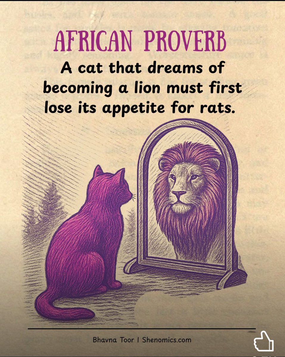 AleemDurrani2's tweet photo. This African proverb really hits home. To grow, we gotta let go of the small stuff, even if we are pros at it. Delegate, oversee, and focus on new challenges – that’s how we level up!
#MarketingTips #Motivation https://t.co/Sk0zq5iy7L