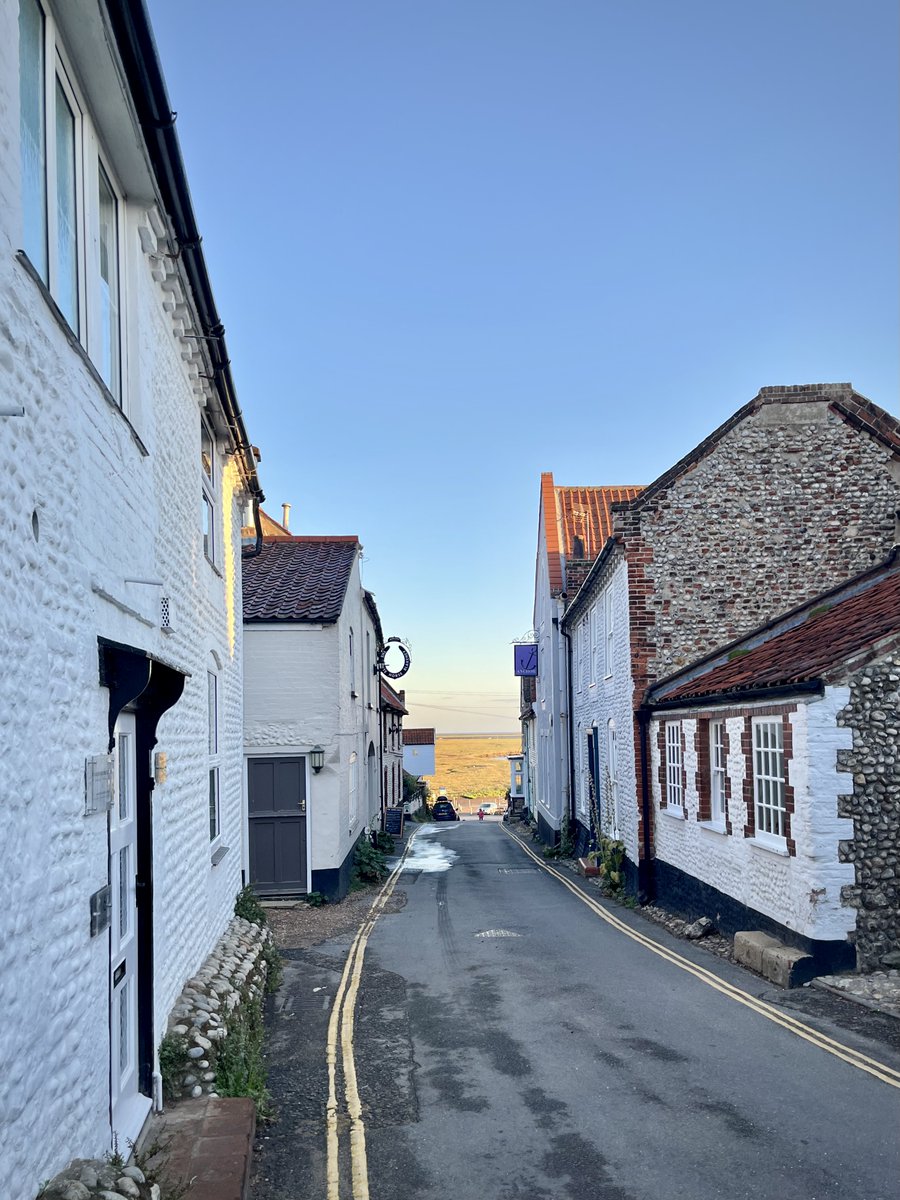 There's always a moment towards the end of August when the holiday-makers have thinned out a bit, there's a chill in the morning air, and summer seems, however indistinctly and gradually, to be drawing to a close. Today was that moment.