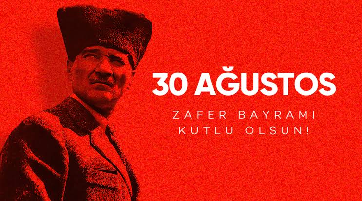 30 Ağustos Zafer Bayramı’mız Kutlu Olsun! 🇹🇷

Bu vesile ile başta Gazi Mustafa Kemal ATATÜRK ve silah arkadaşları olmak üzere tüm milli mücadele kahramanlarımızı saygı ve minnetle anıyoruz. 🌹🤲

#30AgustosZaferBayrami