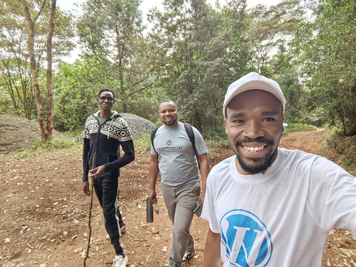 Trail continues🥳🥳

#WordPressKenya #WordPressNairobi