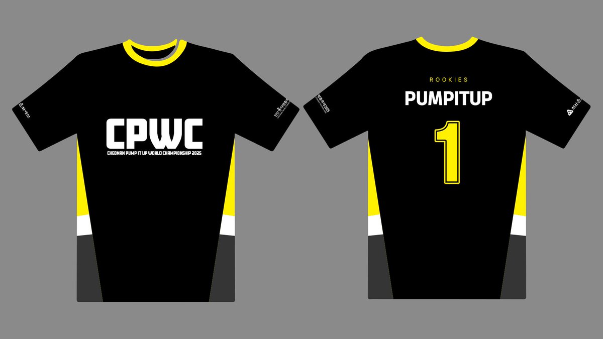 대회 유니폼 디자인을 공개합니다!
Now we unveil the official unifrom!