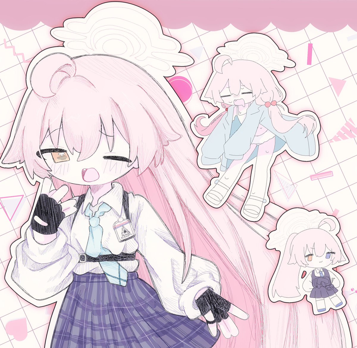 かわいいね...ホシノ...😚😚💕
#ブルアカ