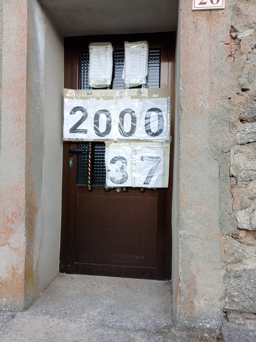 ¿Sabéis que significan esos contadores?

En los últimos 2000 (más 5 años), solo ha habido consulta médica presencial 37 días en Monumenta de #Sayago.

Una consulta cada 55 días, en un consultorio que estuvo año y medio cerrado

Así se cierran los pueblos <a href="/jcyl/">Junta de Castilla y León</a> 

Así desaparecemos