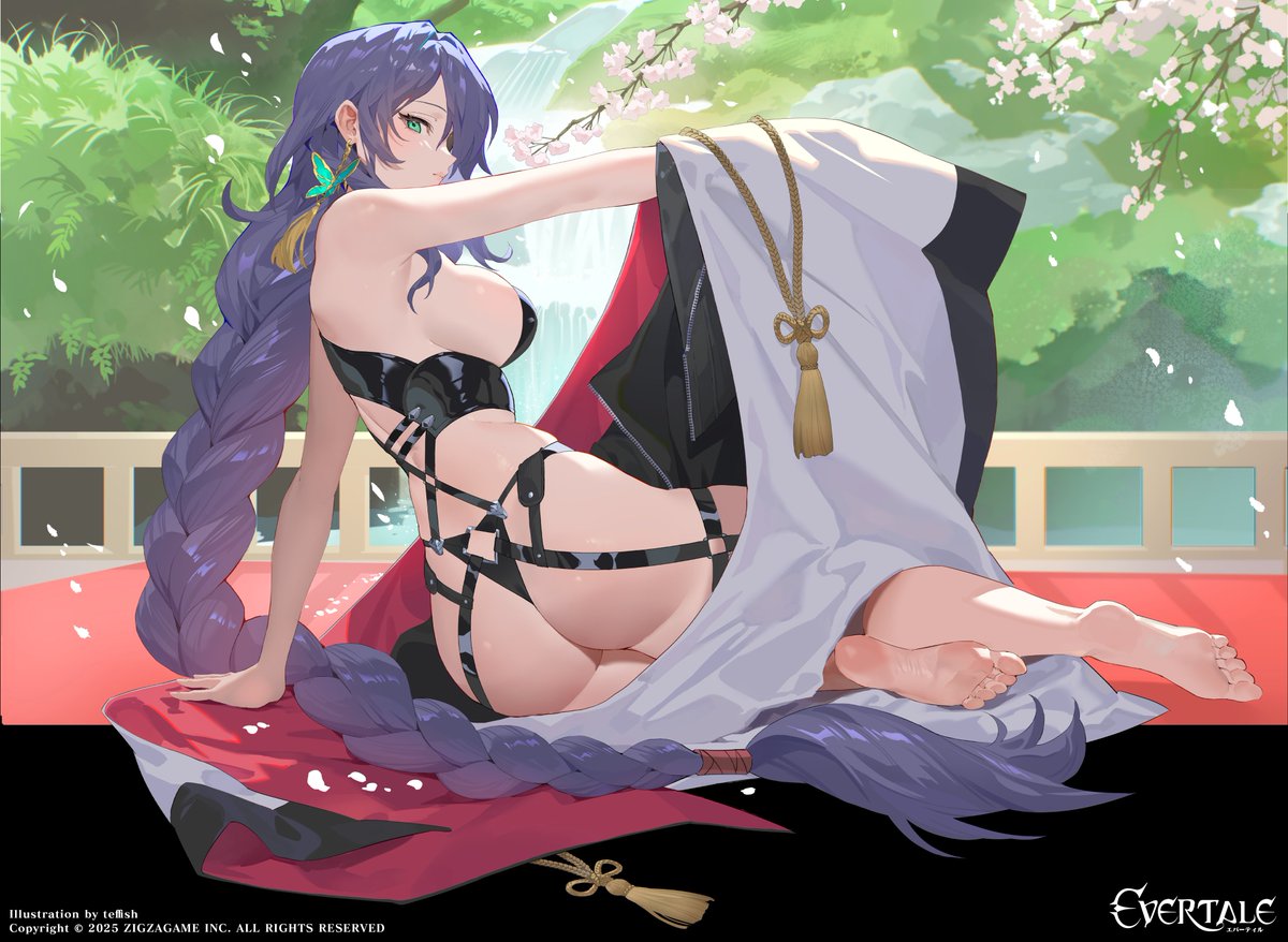「ジグザゲーム【エバーテイル】にて独眼の剣士「伊達政宗」のイラストを描かせていただ」|teffishのイラスト