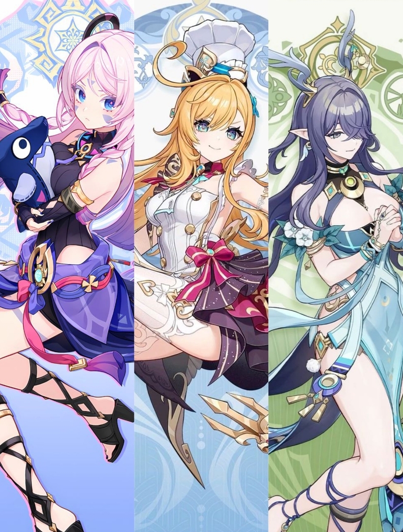 babu! hydro so OP that every new 5★ support nurunin res hydro

citlali: nurunin res pyro &amp; HYDRO + cryo app + scroll holder
escof: nurunin res cryo &amp; HYDRO + teamwide heal + subdps
lauma: nurunin res dendro &amp; HYDRO + dendro app + nge-buff cores + subdps (verdant dew)