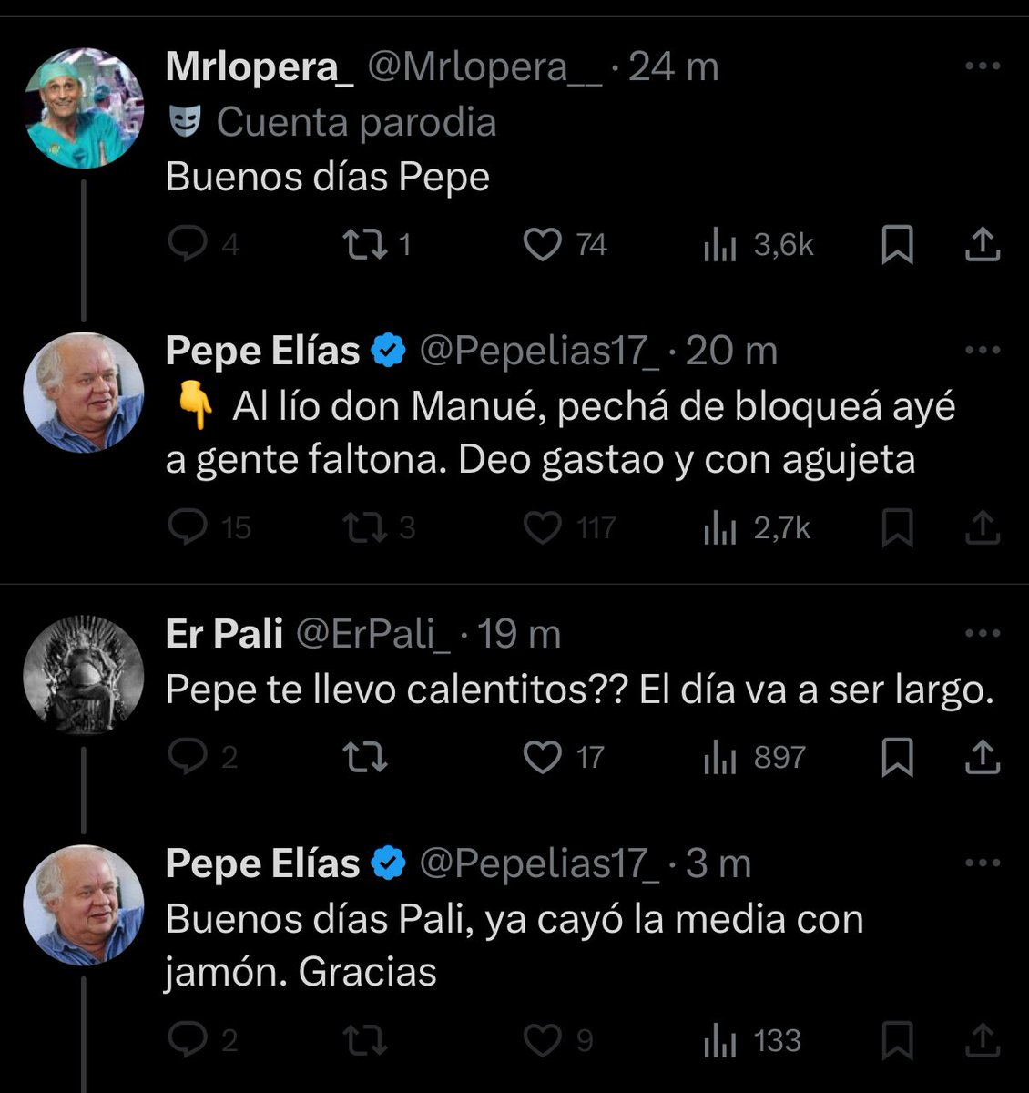 Prefiero tener este tipo de Buenos dias antes que un “Buenos Dias amor” de Angela Marmol