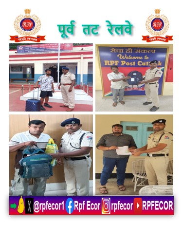 rpfecor1's tweet photo. @RPF_INDIA #AapkaSamanHamaraDhyan
"Happy journey sweet memory! RPF/East Coast Railway retrieves passenger belongings worth of ₹.9,200/- on 29thAugust 2025 across East Coast Railway and reunites with their actual claimants.
#OperationAmanat https://t.co/XjxYLM6Wgc