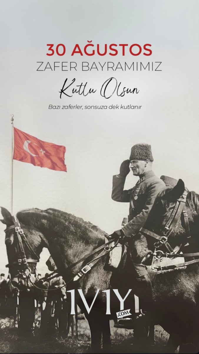 30 Ağustos Zafer Bayramımız Kutlu Olsun! 🇹🇷

#30AğustosZaferBayramı #1v1ycom #1v1y