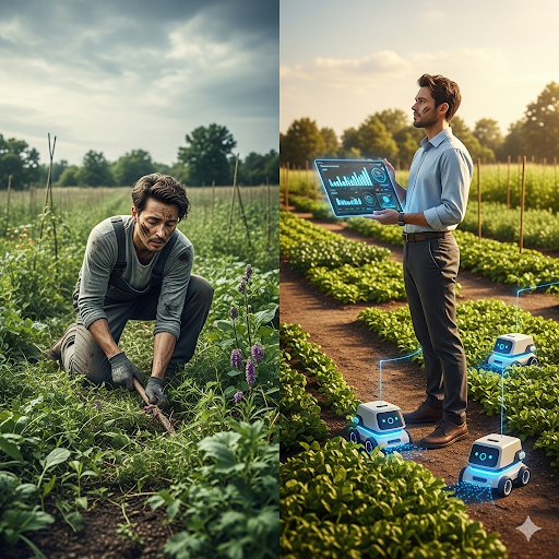 Een slimme ondernemer is als een tuinier. Je kunt de hele dag onkruid wieden (operationele taken) of je kunt het landschap ontwerpen (strategie).

AI is het slimme irrigatiesysteem dat het wieden automatiseert. Zodat jij je kunt focussen op het ontwerpen van een tuin die bloeit.